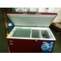 top door chest freezer fridge refrigerator With CE,CB,WithInner glass/Wheels/Basket/Handle/Lock and key